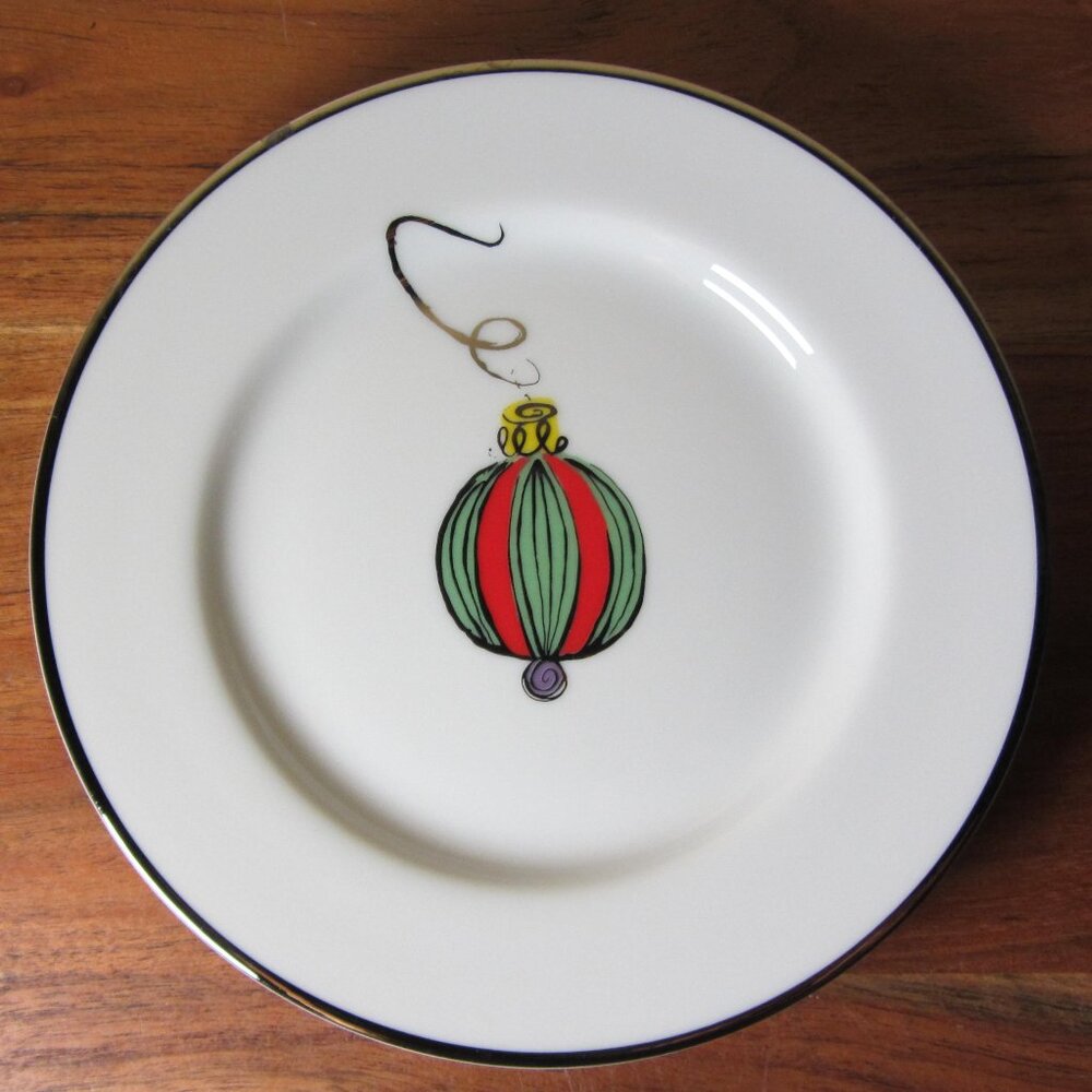 3 for $40 - fields marketplace vintage appetizer ornament plate (W5569)